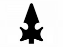 Arrowhead Finial Vector Design DXF File for CNC