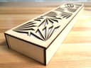 Art Deco Geometric Desk Lamp SVG File for Laser Cutting