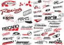 Automotive Racing Brand Logos Vector Collection (CDR)