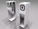 Back-Loaded Horn Speaker Cabinet Laser Cut Vector Plan