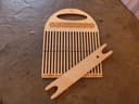Band Weaving Loom with Shuttle Vector File for Laser Cutting