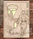 Batman Dark Knight Layered Wall Art Laser Cut Vector File