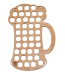 Beer Mug Bottle Cap Holder Laser Cut Vector File