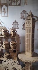 Big Ben 3D Puzzle Laser Cut Vector File (DXF)