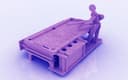 Billiards Player Desk Organizer 3D Puzzle Laser Cut Vector