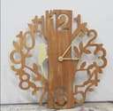 Bird on Tree Wall Clock Laser Cut Vector File