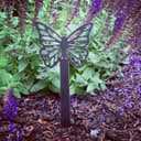Butterfly Garden Stake Vector Design for Laser Cutting DXF
