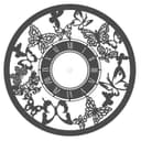 Butterfly Wall Clock Laser Cut Vector File