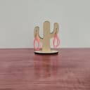 Cactus Earring Display Stand Laser Cut Vector File