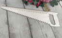 Carpenter Saw Shaped Ruler Laser Cut File (DXF)