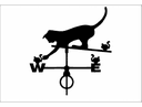 Cat and Mice Weather Vane Vector Design DXF File