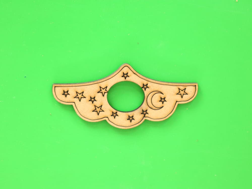 Celestial Thumb Page Holder Laser Cut Vector File
