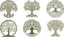 Celtic Tree of Life Vector Collection - DXF Laser Cut Files