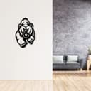 Charging Grizzly Bear Wall Art Vector DXF File for Laser Cutting