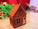 Charming Miniature Cottage 3D Puzzle Laser Cut Vector File