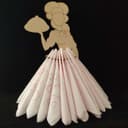 Chef Lady Napkin Holder Laser Cut Vector Design