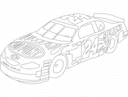 Chevrolet Monte Carlo #24 Race Car Vector DXF File