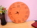 Chinese Number Wall Clock Laser Cut Vector File