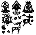 Christmas Ornament Set Vector Files for Laser Cutting