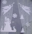 Christmas Window Decoration Set DXF Laser Cut File