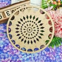 Circular Embroidery Floss Organizer Vector File for Laser Cutting