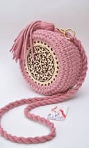 Circular Mandala Wooden Bag Base Vector for Laser Cutting