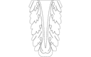 Classic Acanthus Leaf Scroll DXF Vector for Laser Cutting