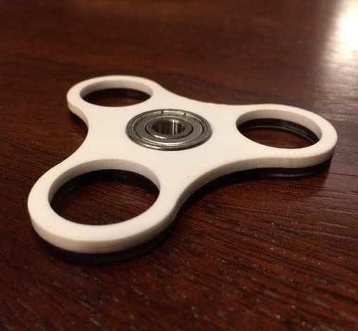 Classic Fidget Spinner Laser Cut Vector File SVG