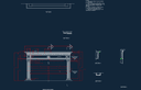 Classic Greek Fireplace Mantle Architectural DXF Plan