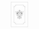 Classic Kitchen Cabinet Door Panel Vector Design DXF File