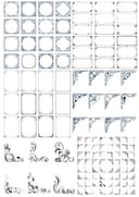 Classic Ornamental Frames and Corner Flourishes Vector Collection