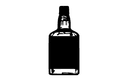 Classic Whiskey Bottle Silhouette Vector for Laser Cutting DXF
