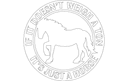 Clydesdale Horse Sign Vector File for CNC Cutting DXF