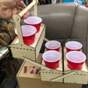 Collapsible Drink Caddy Vector Plan for Laser Cutting DXF