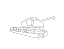 Combine Harvester Vector Outline for CNC Laser Cutting DXF