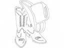Cowboy Boots and Hat Vector Design for Laser Cutting DXF