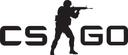 CS:GO Logo with Soldier Silhouette Vector DXF File