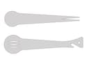 Custom DIY Kitchen Utensils Vector File for Laser Cutting DXF