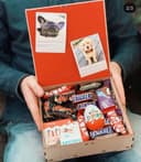 Custom Gift Box with Photo Frame Lid Vector File (SVG)