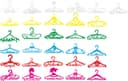 Custom Wedding Hangers Vector Pack for Laser Cutting