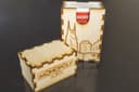 Custom Wooden Monopoly Deal Card Box Laser Cut Vector File