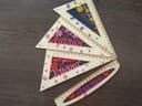 Customizable Triangle Ruler and Protractor Set Vector for Laser Cutting