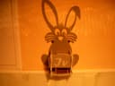 Cute Bunny Match Holder Wall Box Laser Cut File
