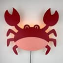 Cute Crab Night Light Vector Plan for Laser Cutting