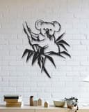 Cute Koala on Branch Wall Art Laser Cut Vector File