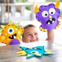 Cute Monster Hand Puppets Laser Cut Vector Template