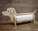 Dachshund Paper Towel Holder Laser Cut Vector Plan (DXF)