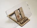 Dandelion Art Phone Stand Laser Cut Vector DXF File