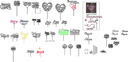 Decorative Cake Topper Collection Vector Files for Laser Cutting