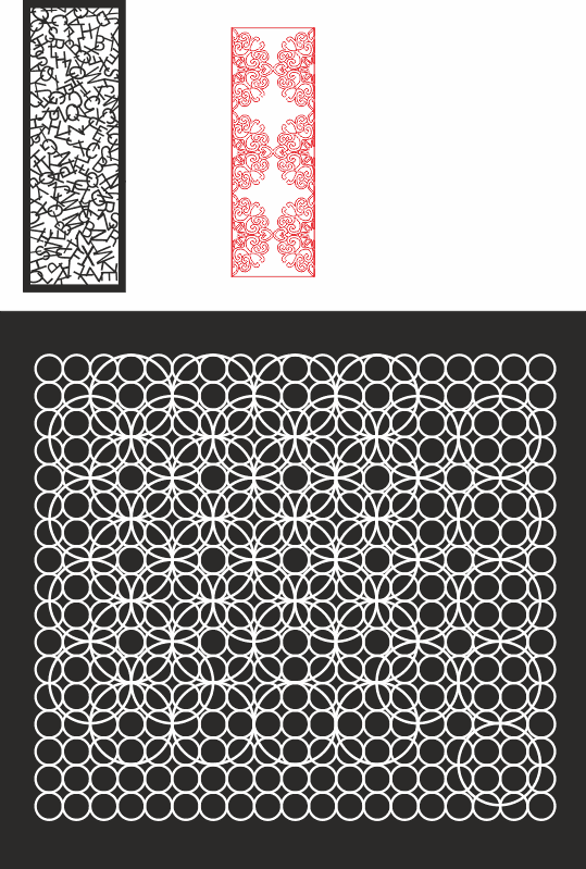 Decorative CNC Laser Cut Panels Bundle Vector Files
